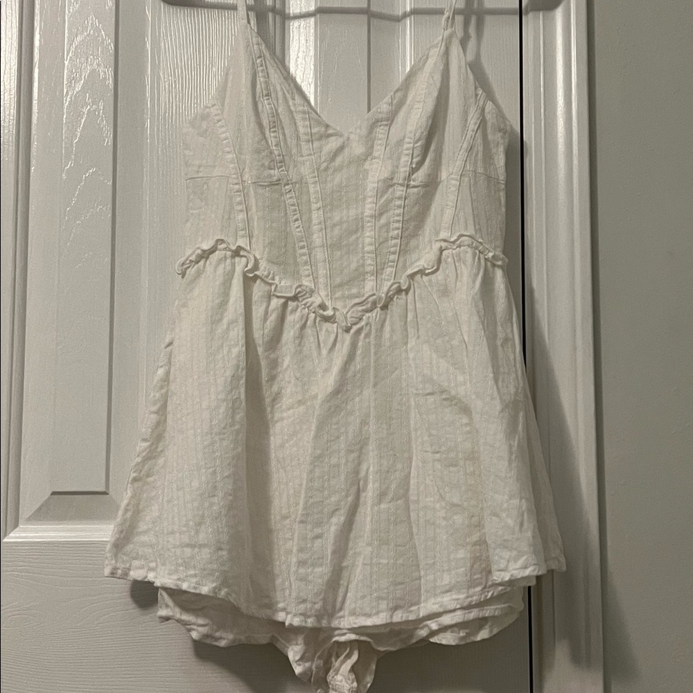 Simple white blouse
